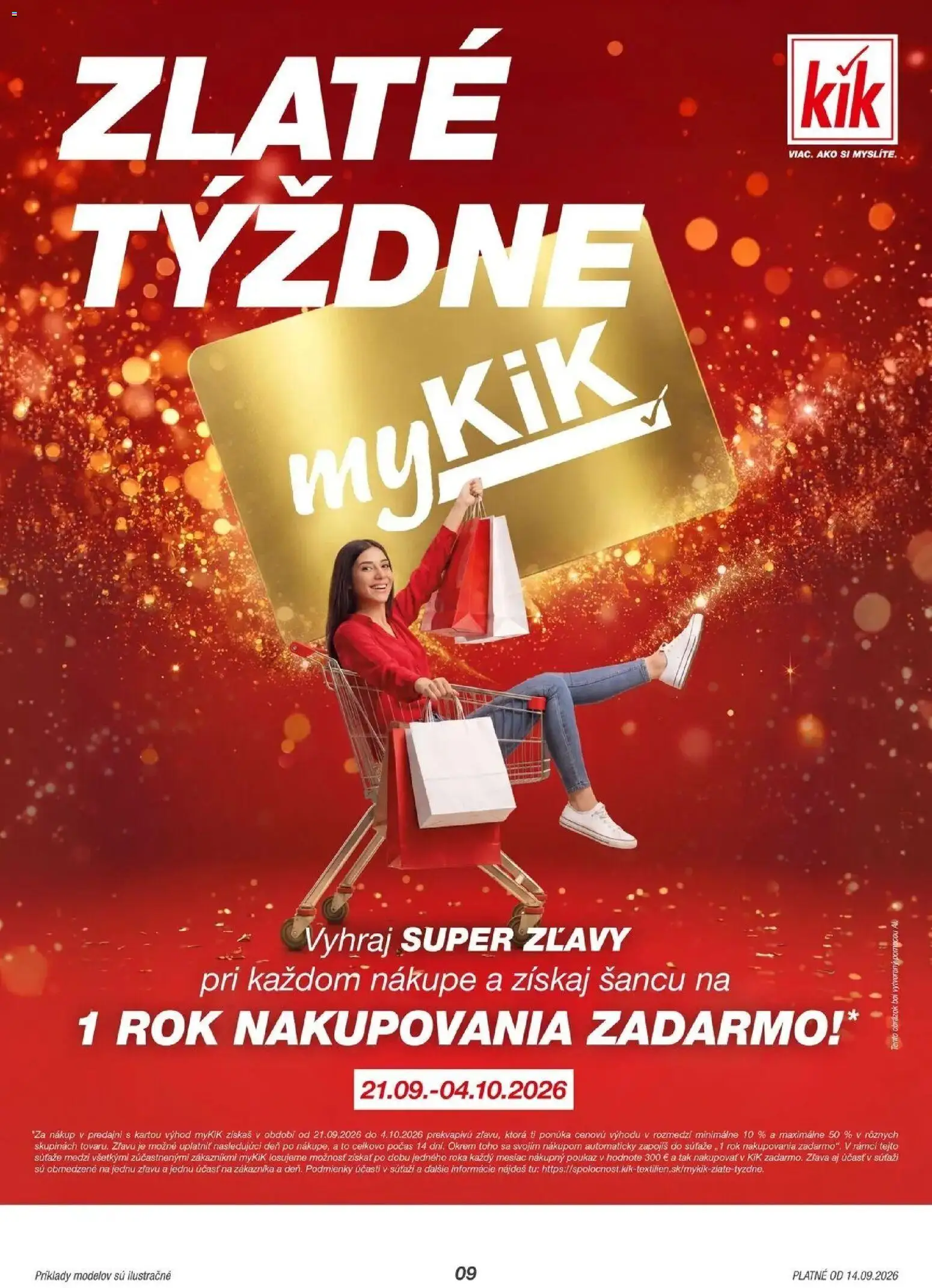 Náhľad Kik letáku platného od 14.09.2026