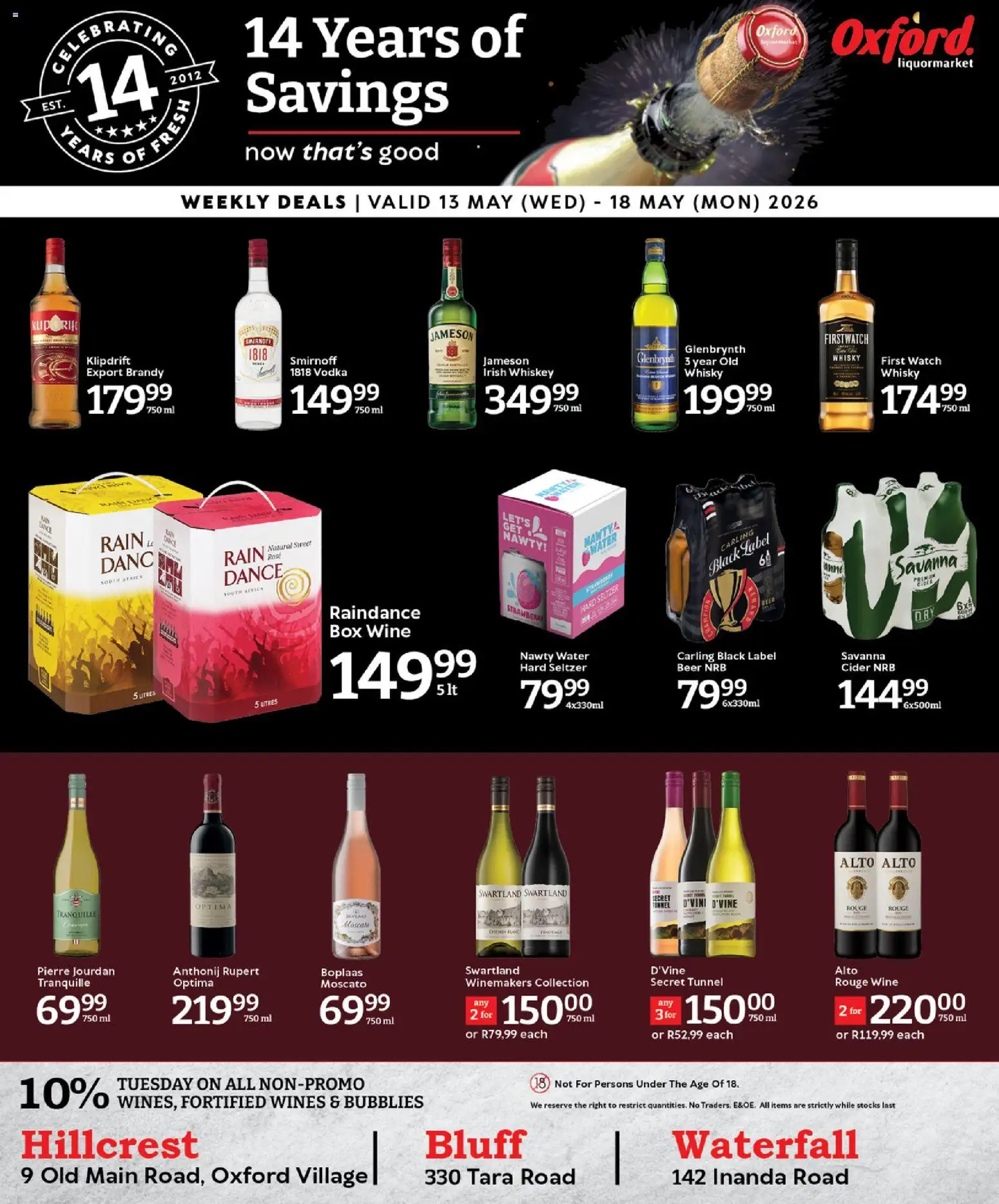 Preview of Oxford Freshmarket flyer valid from 13/05/2026