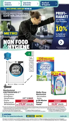 Vorschau von dem Prospekt des Geschäftes Metro, gültig ab dem 15.06.2026