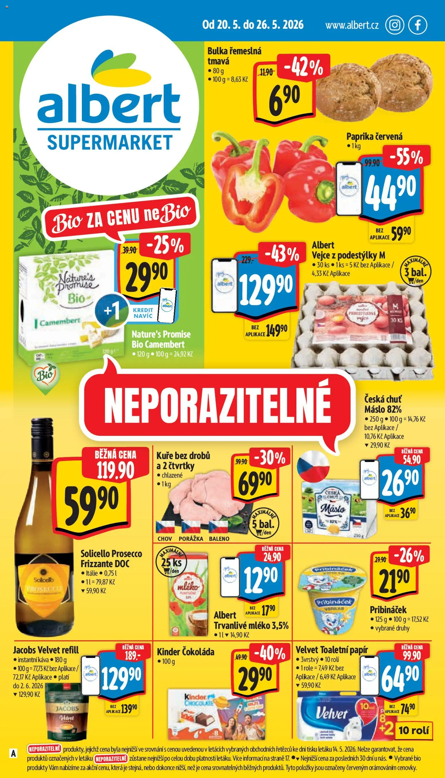 Náhled nabídky: Albert Albert leták - Supermarket platný od 20.05.2026