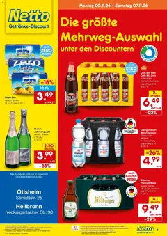 Vorschau von dem Prospekt des Geschäftes Netto Marken-Discount, gültig ab dem 02.11.2026