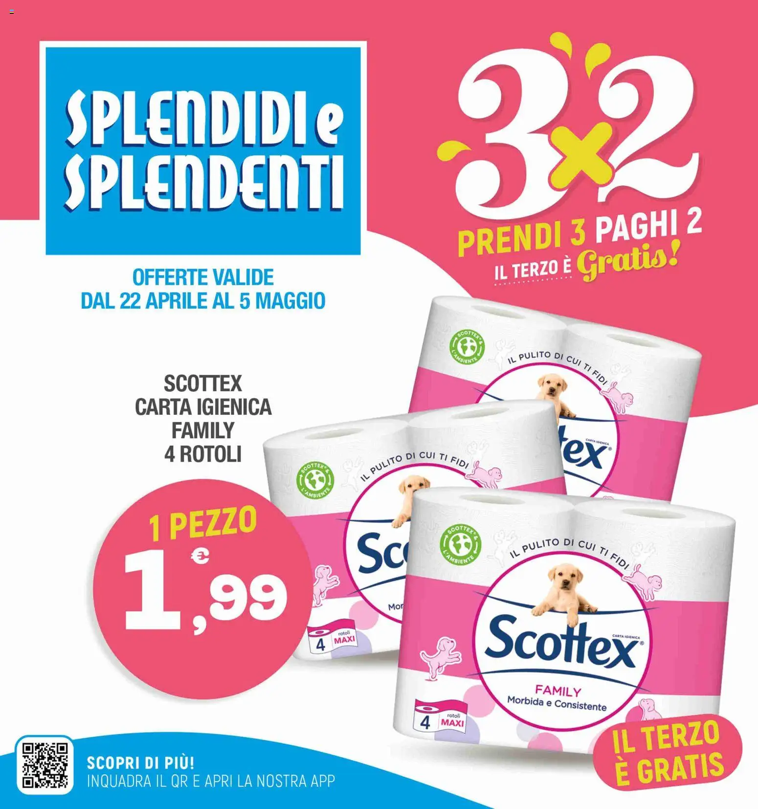 Volantino nuovo Splendidi e Splendenti dal 22/04/2026 qui ⭐️