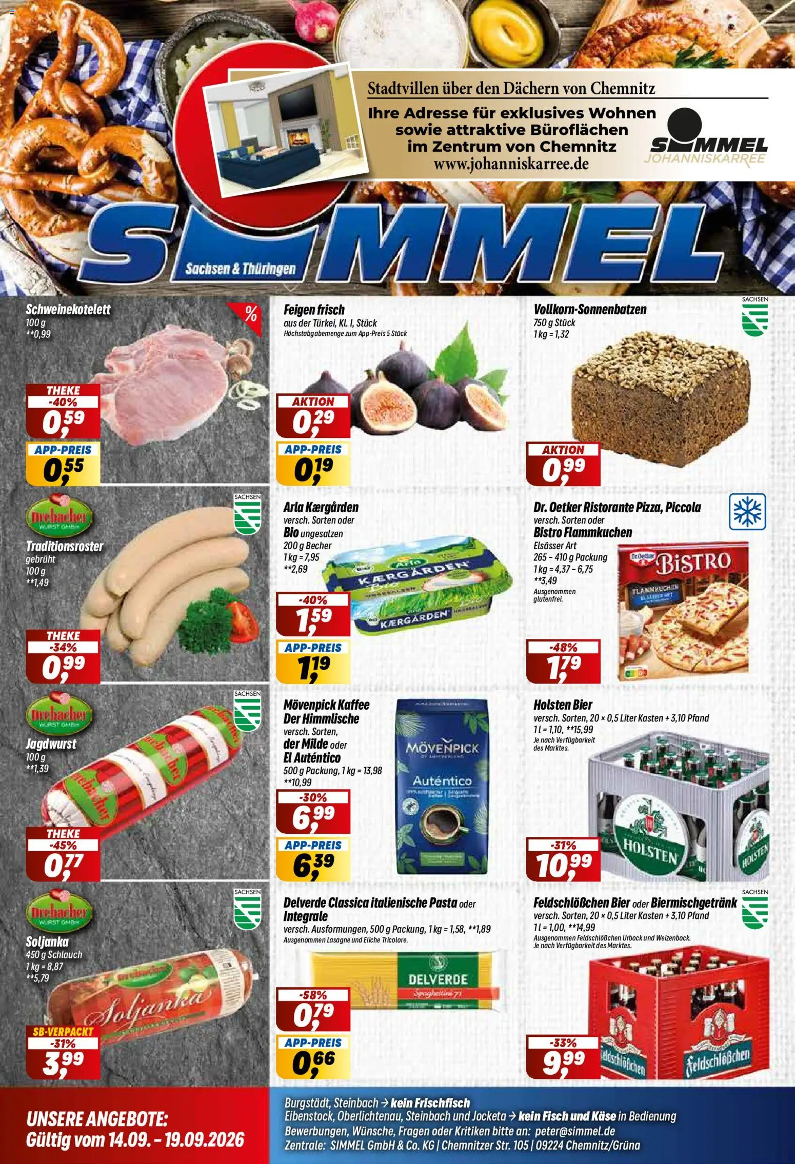 Vorschau von dem Prospekt des Geschäftes Simmel, gültig ab dem 14.09.2026