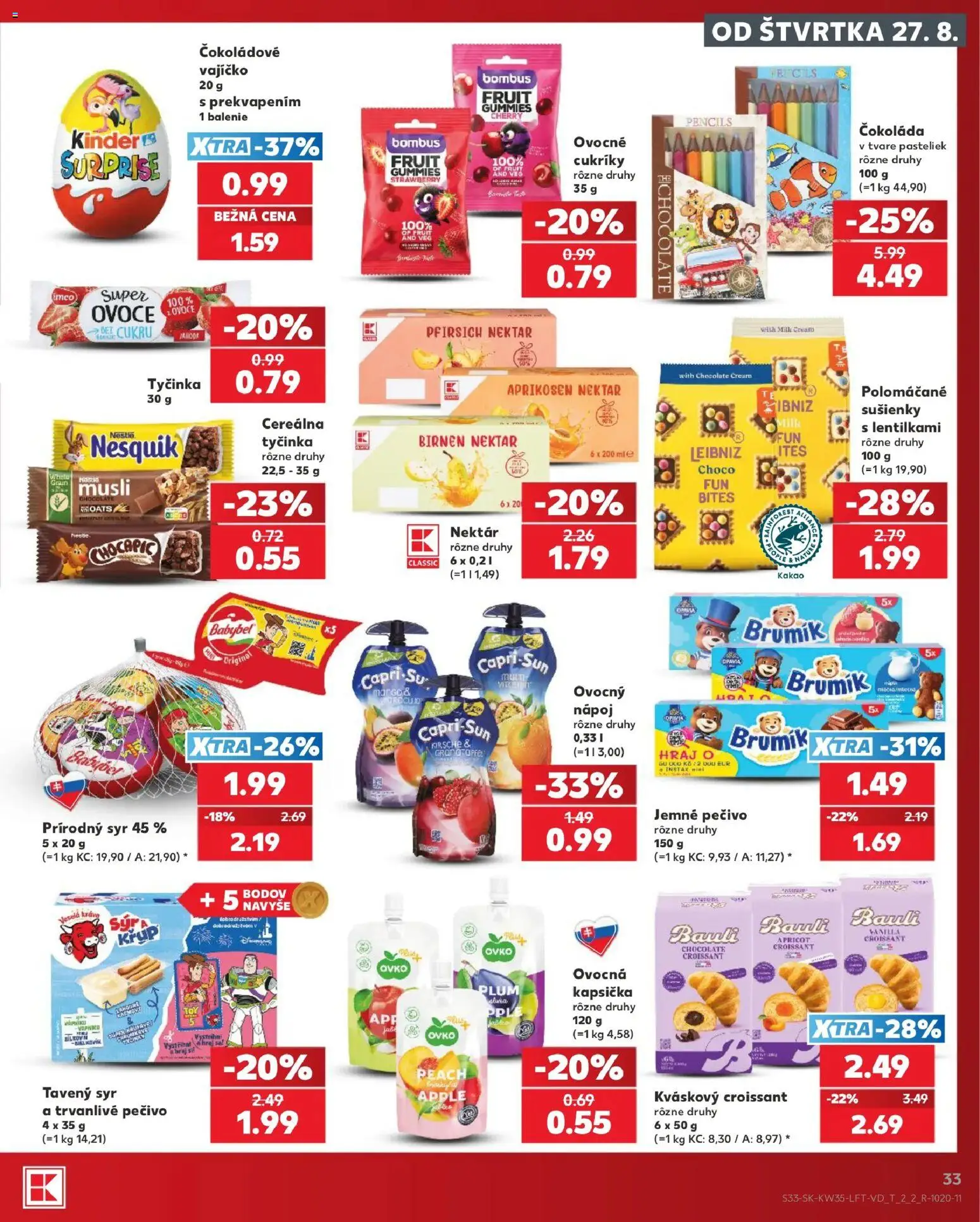 Náhľad Kaufland letáku platného od 27.08.2026