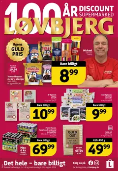 Eksempel på tilbudsavis Løvbjerg - Tilbudsavis uge 34 fra butik Løvbjerg gyldig fra 14/08/2026