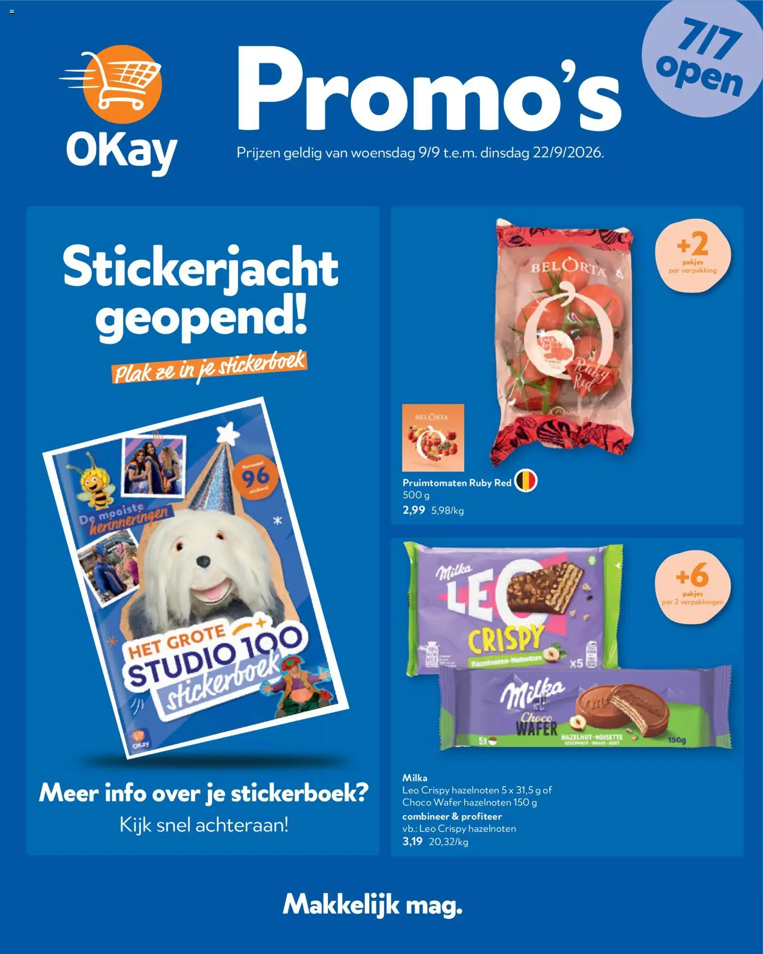 Voorbeeld van OKay Folder van winkel OKay geldig vanaf 09/09/2026