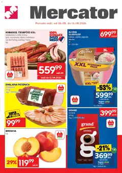 Pregled Mercator kataloga - važi od 06.08.2026