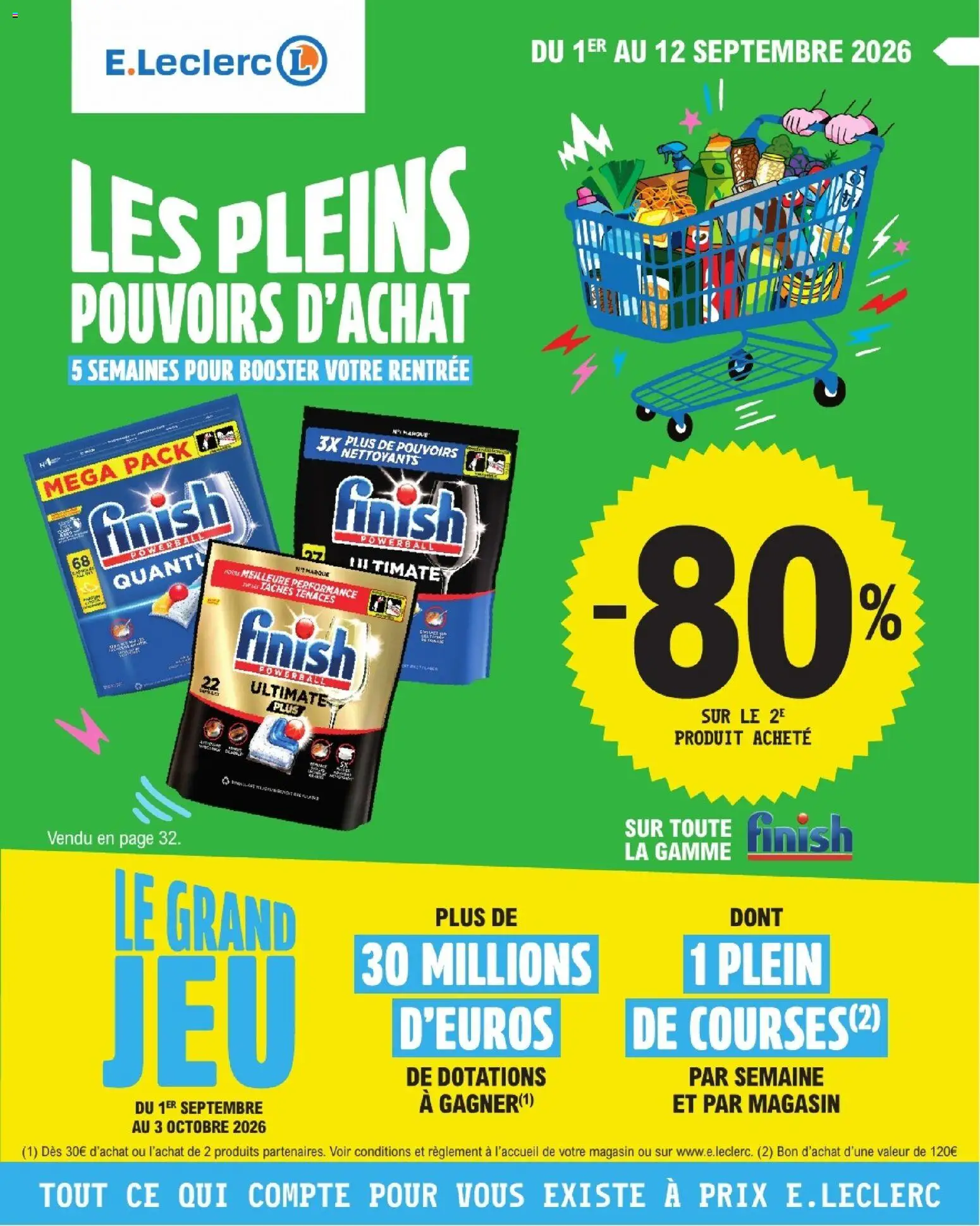 Prévisualisation de E.Leclerc catalogue du magasin E.Leclerc formulaire valide 01/09/2026