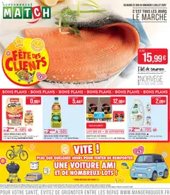 Prévisualisation de Match Supermarché - fête des clients du magasin Match Supermarché formulaire valide 23/06/2026