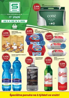 Náhľad Sintra letáku platného od 03.09.2026