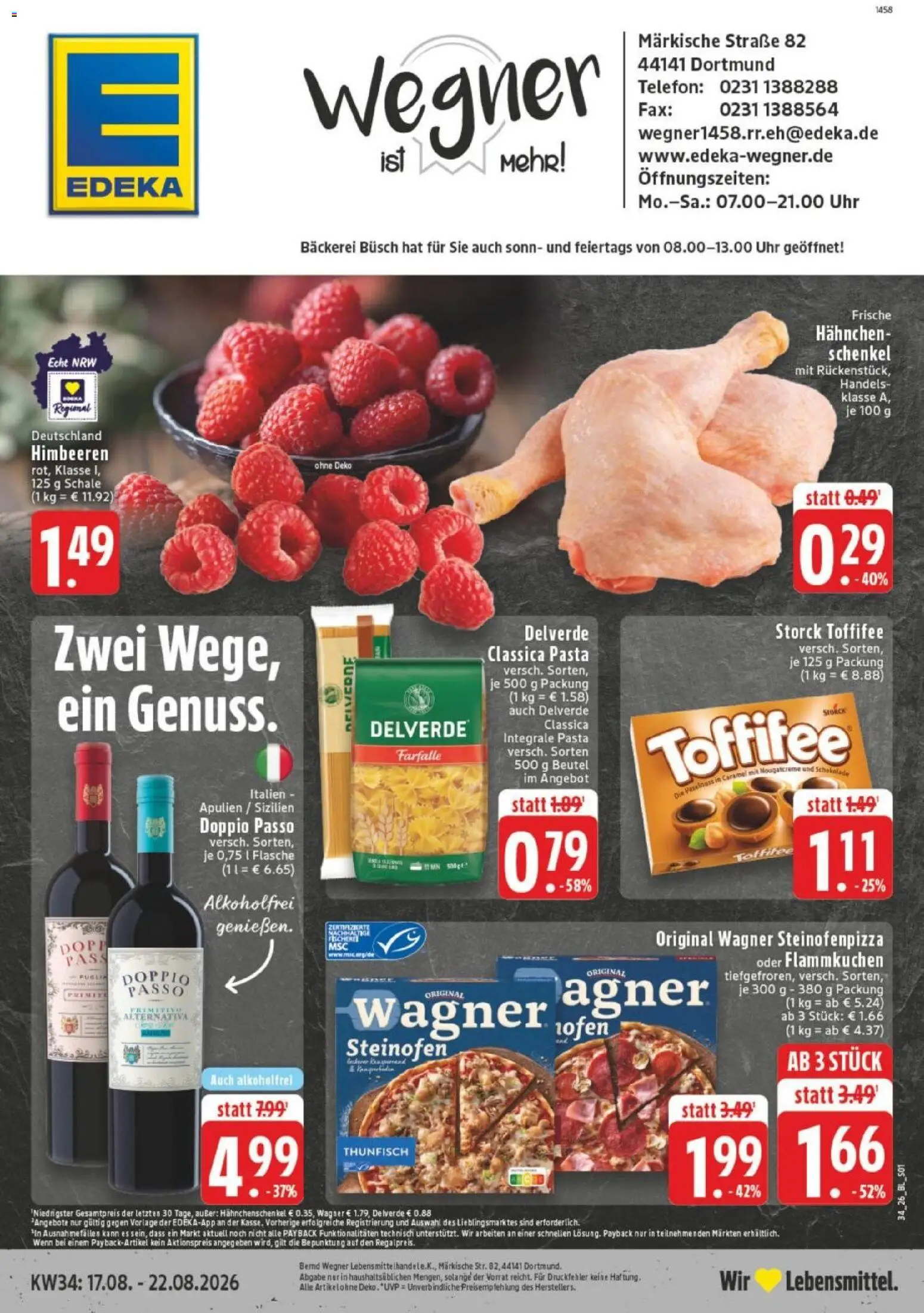 Vorschau von dem Prospekt des Geschäftes Edeka, gültig ab dem 17.08.2026
