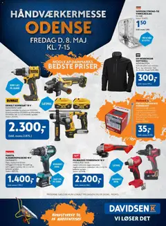 Eksempel på tilbudsavis Davidsen - Håndværkermesse Odense fra butik Davidsen gyldig fra 08/05/2026