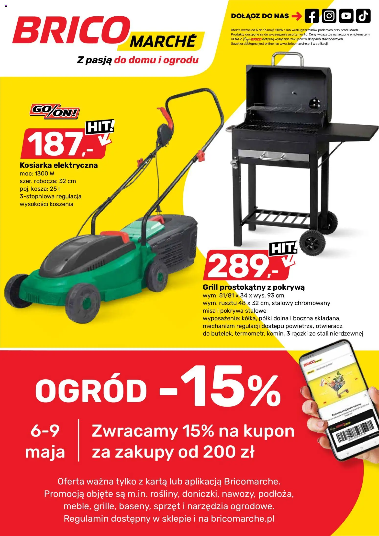 Pogląd gazetki "Brico Marché gazetka" ze sklepu Brico Marché ważnej od 06.05.2026