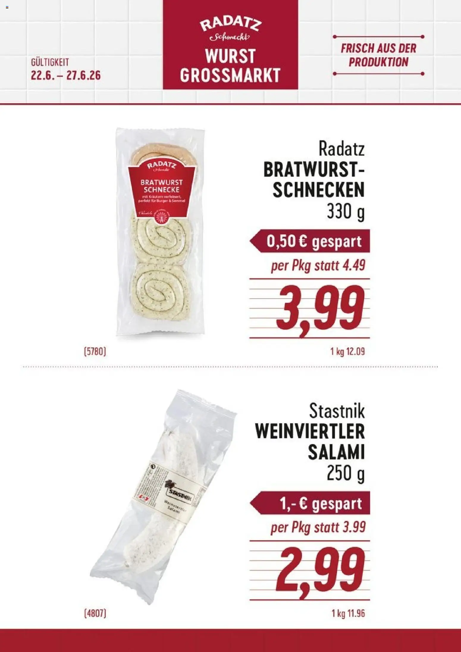Vorschau der Angebote: Radatz Radatz Flugblatt gültig ab 22.06.2026
