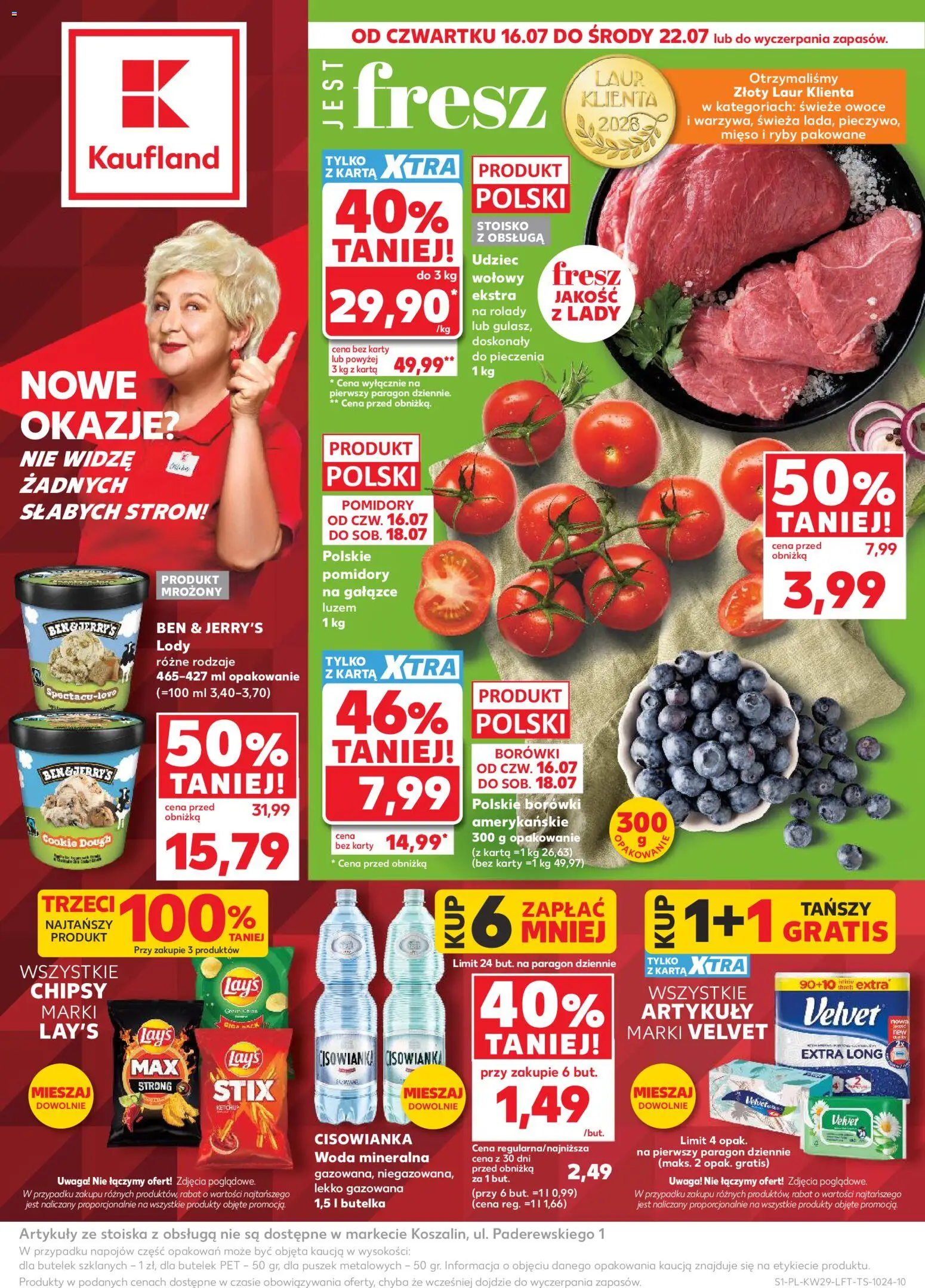 Náhled nabídky: Kaufland Polsko Kaufland Polsko leták platný od 16.07.2026