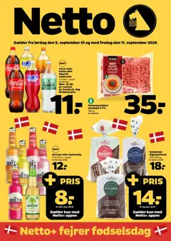 Eksempel på tilbudsavis Netto - Tilbudsavis uge 37 fra butik Netto gyldig fra 05/09/2026