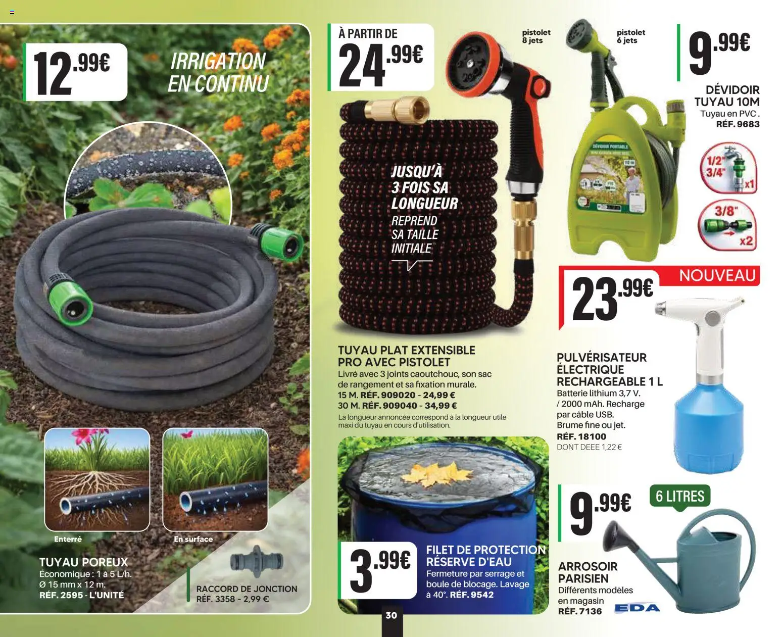 Prévisualisation de Shopix Catalogue Autome-Hiver 2026/2027 du magasin Shopix formulaire valide 01/09/2026 - Livre, Sac, Batterie, Tuyau, Arrosoir, Pulvérisateur, Câble, Filet de protection