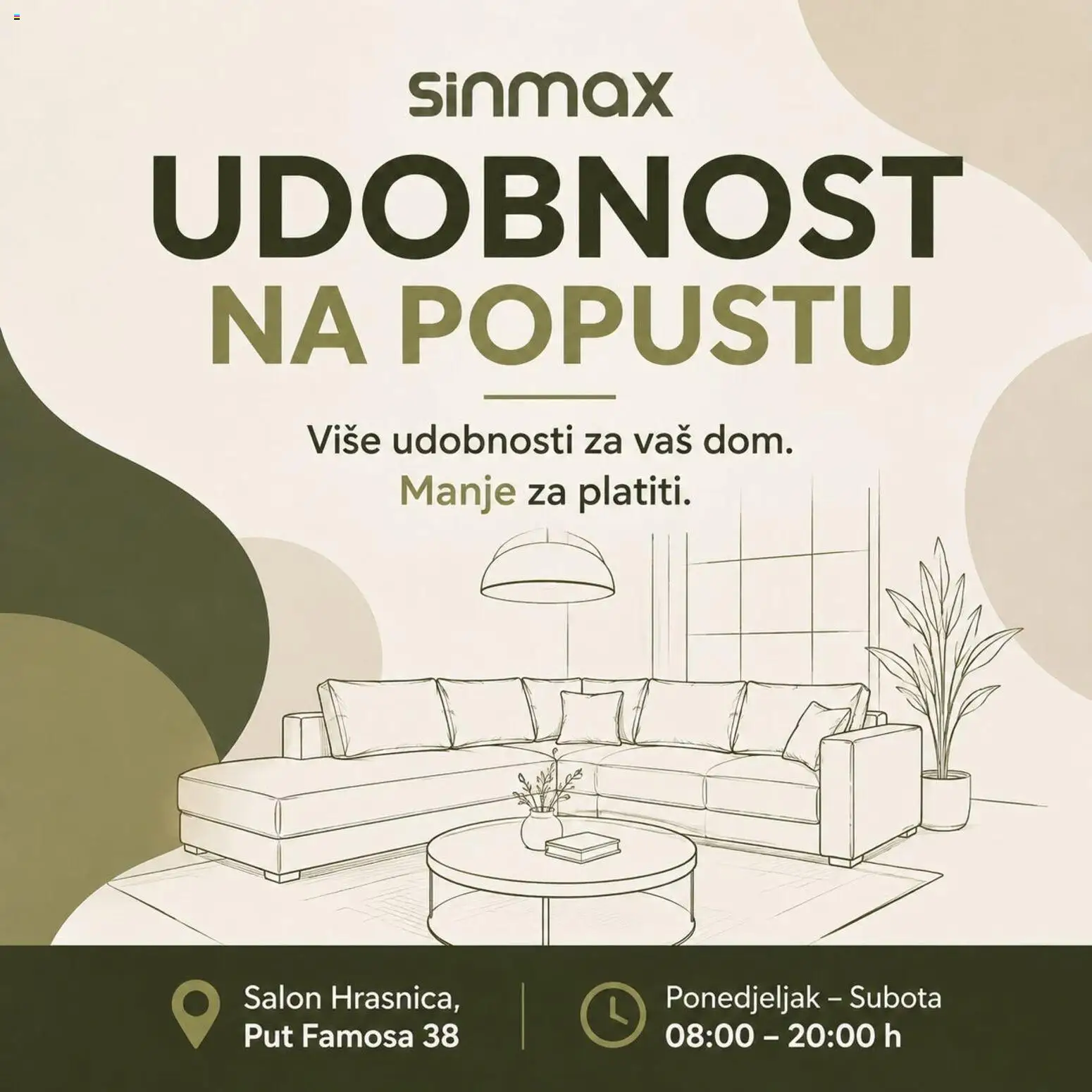 Pregled letka SinMax katalog trgovine SinMax vrijedi od 19.08.2026