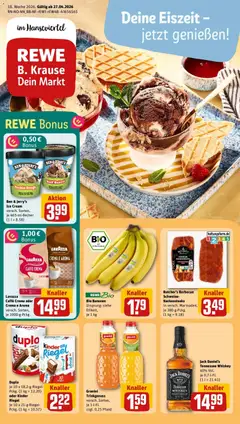 Vorschau von dem Prospekt des Geschäftes Rewe, gültig ab dem 27.04.2026