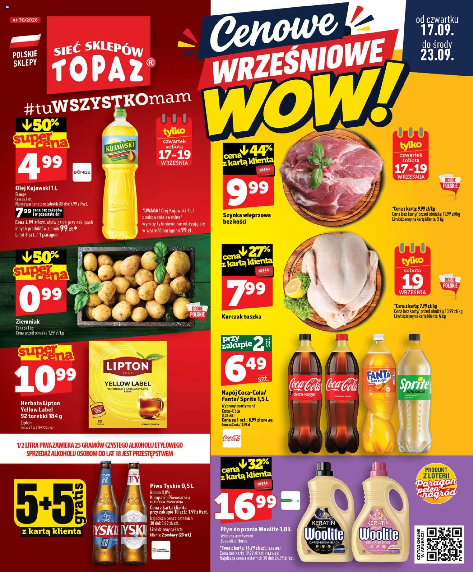 Pogląd gazetki "Topaz gazetka - MAZ" ze sklepu Topaz ważnej od 17.09.2026
