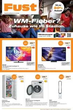Vorschau des Merkblatts Fust aktionen vom Shop Fust gültig von 22.06.2026 bis 26.07.2026