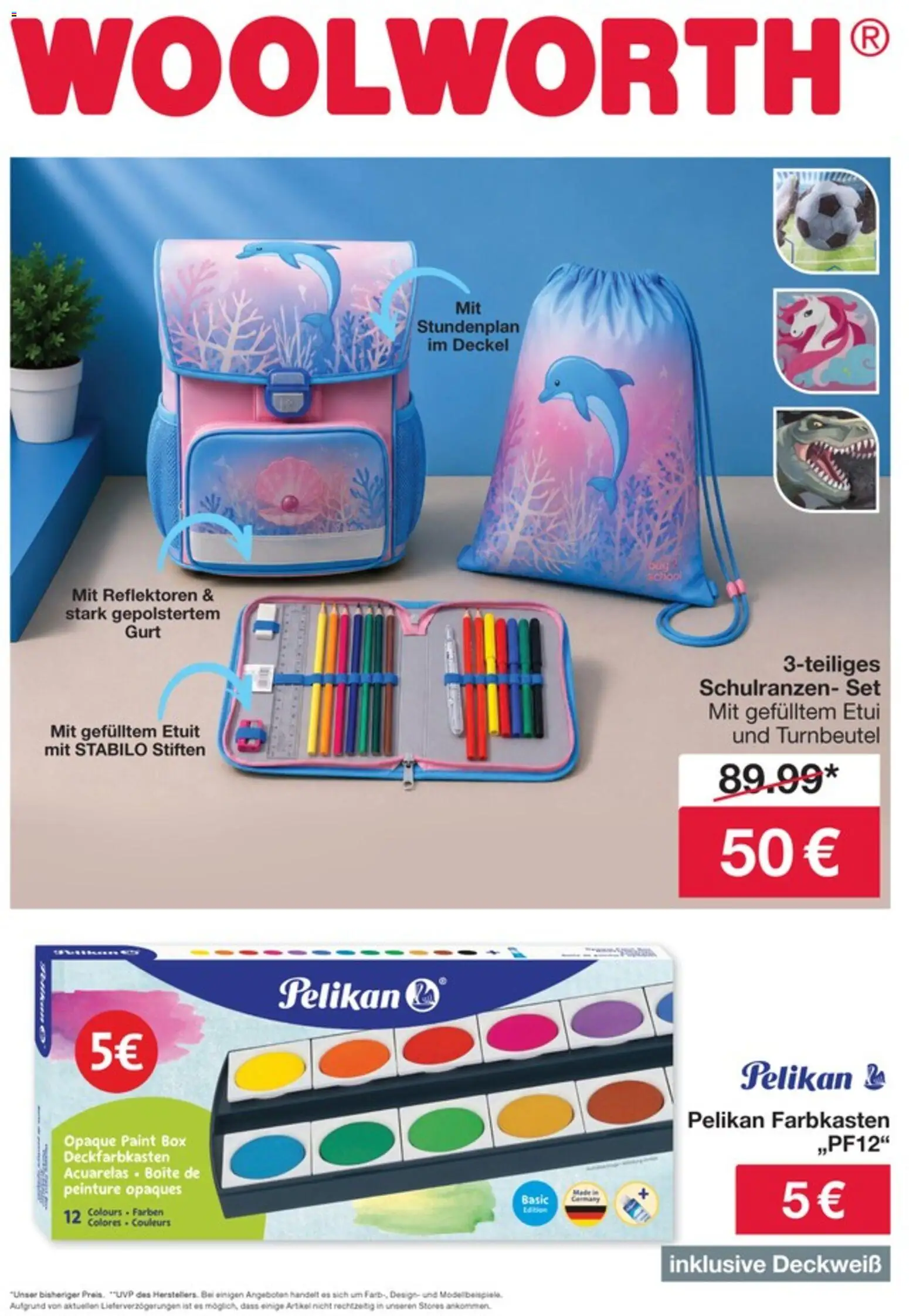 Vorschau von dem Prospekt des Geschäftes Woolworth, gültig ab dem 09.07.2026